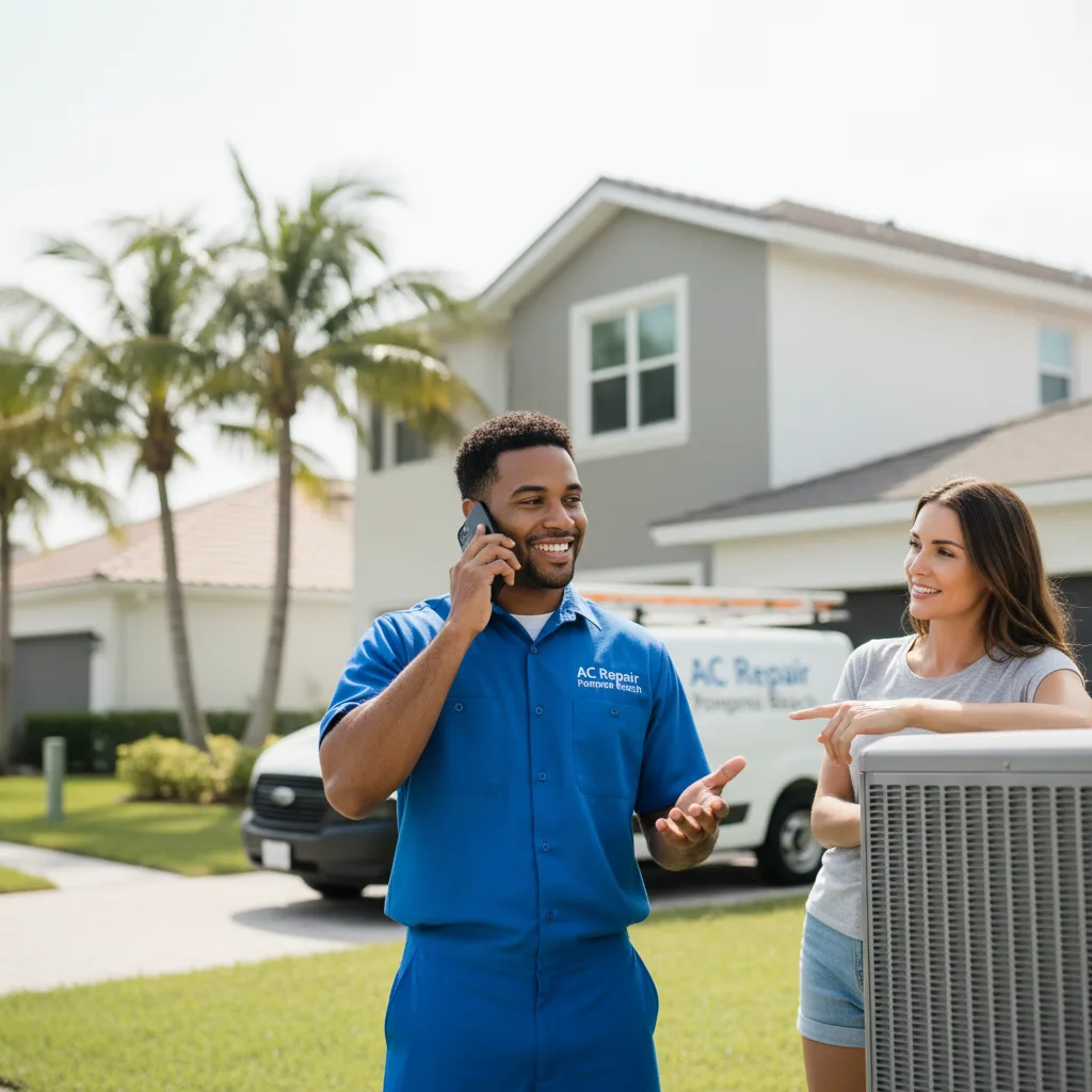 AC Repair Pompano Beach customer support in New Britain